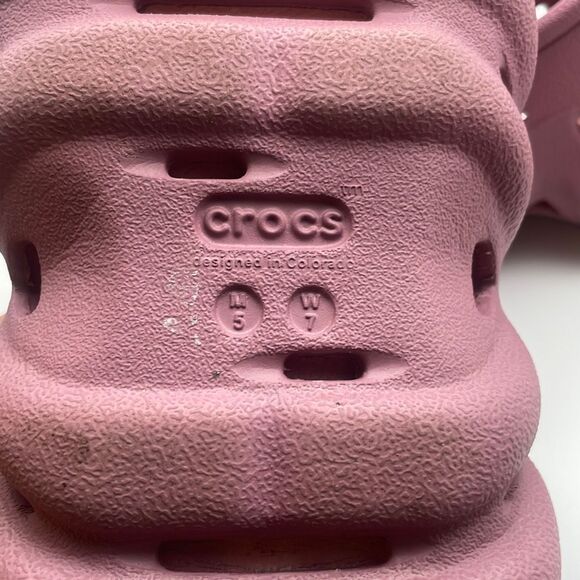 CROCS ECHO CLOG SIZE 7 WOMEN PINK - Picture 6 of 8